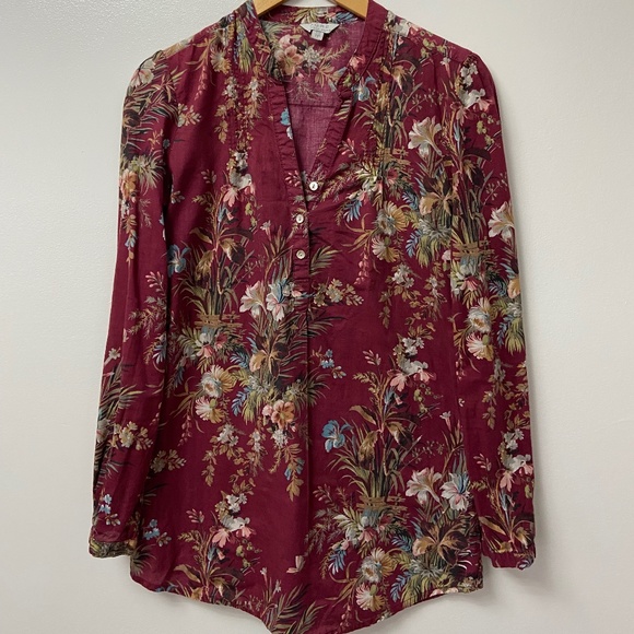 Pure by Alfred Sung Print Shirt - Picture 2 of 6